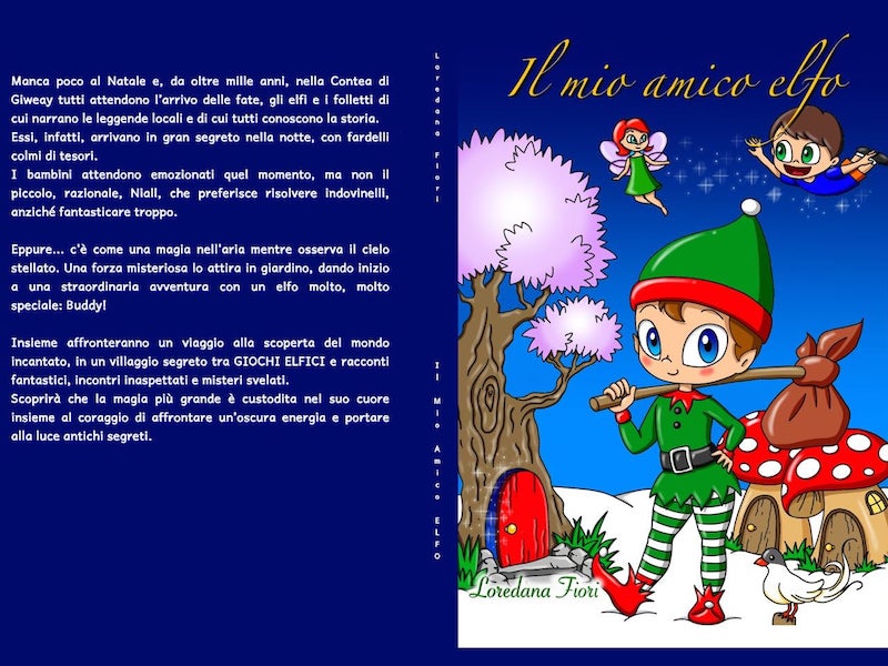 Il Mio Amico Elfo foto copertina libro